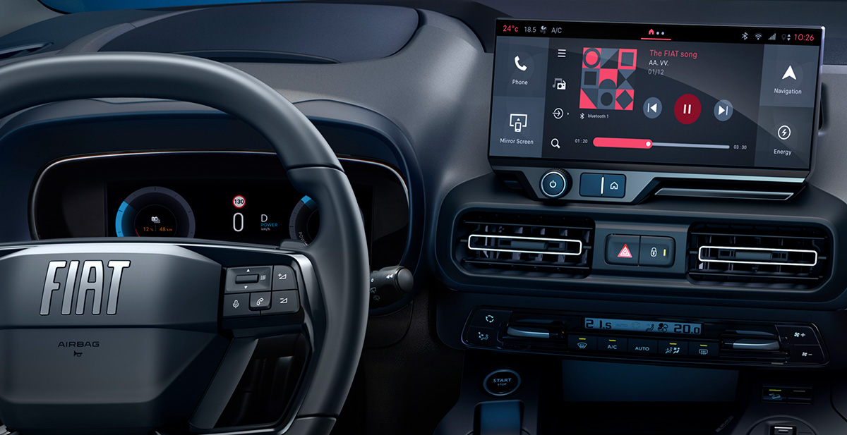 Fiat Doblò Combi NAPREDNA TEHNOLOGIJA IN VARNOSTNI SISTEMI