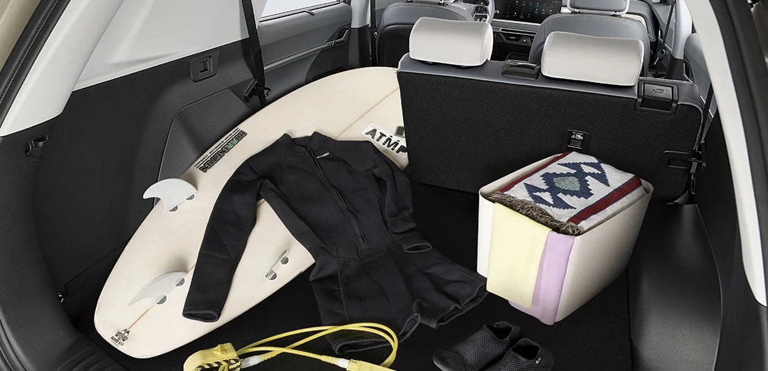 2. vrsta sedežev 40-odstotno zložena (1.181 litrov)