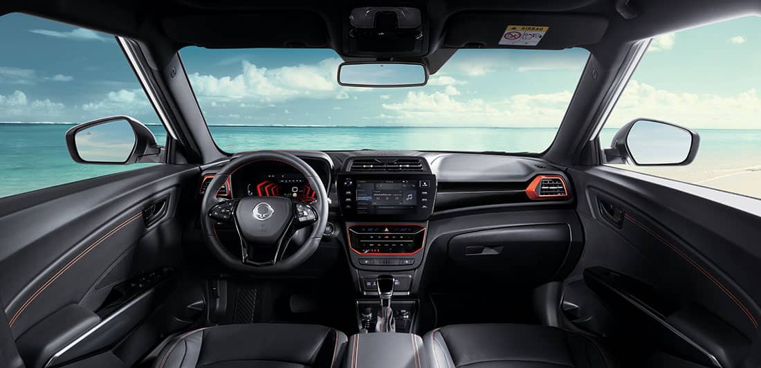 SsangYong Tivoli notranj dizajn