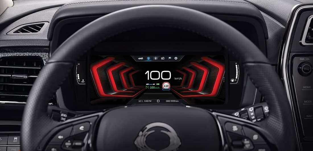 SsangYong Tivoli notranj dizajn
