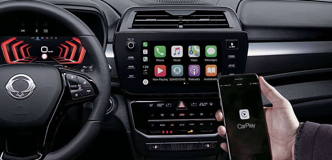 SsangYong Tivoli notranj dizajn