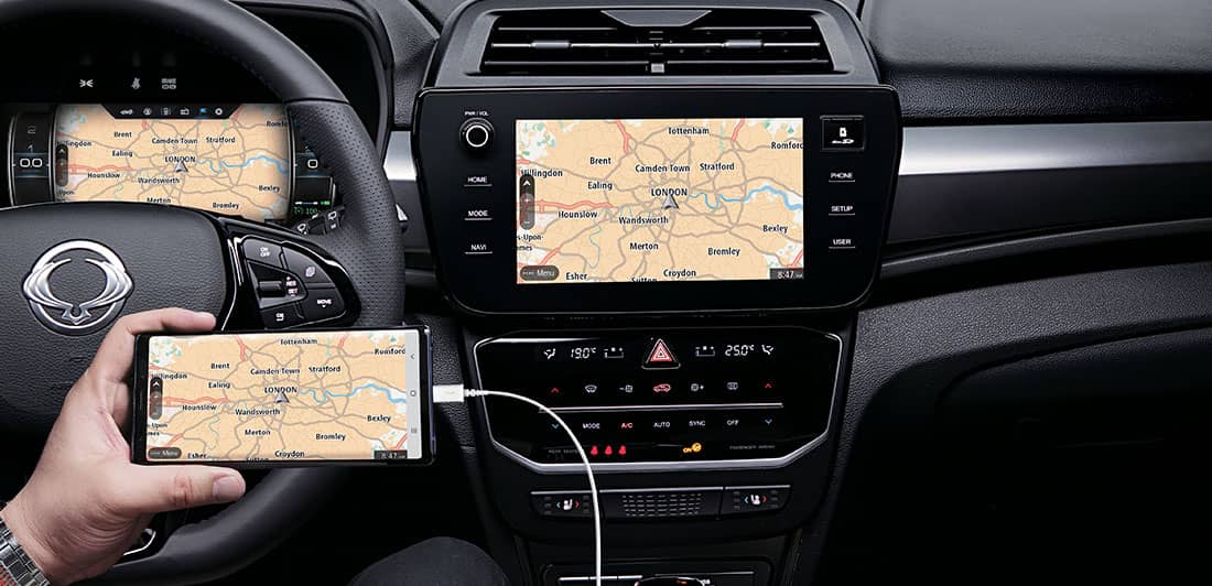SsangYong Tivoli notranj dizajn
